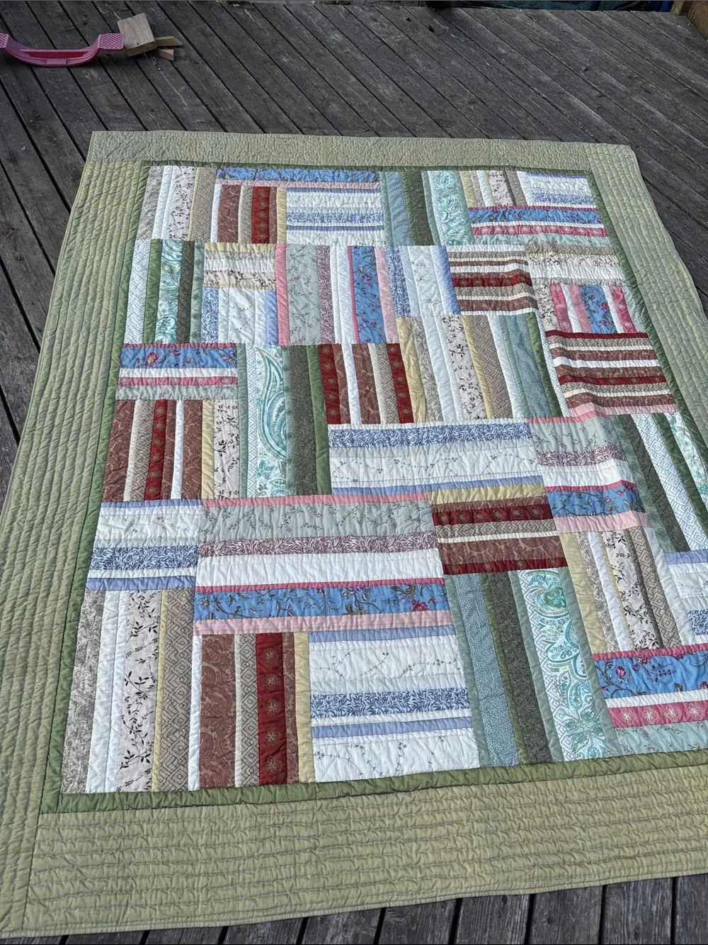 Vintage Patchwork PotteryBarn Comforter